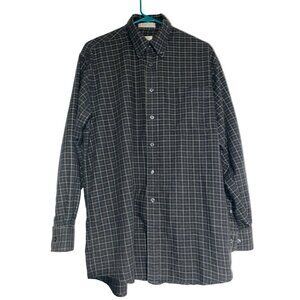 Forsyth of Canada Cotton/Cashmere Wool Blend Flannel Shirt Size M